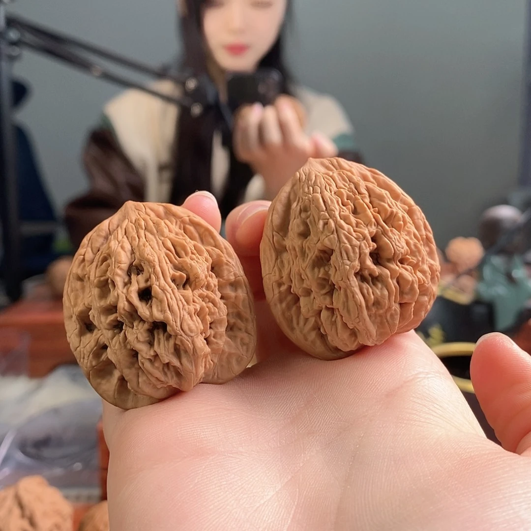 吊坠文玩核桃虎头