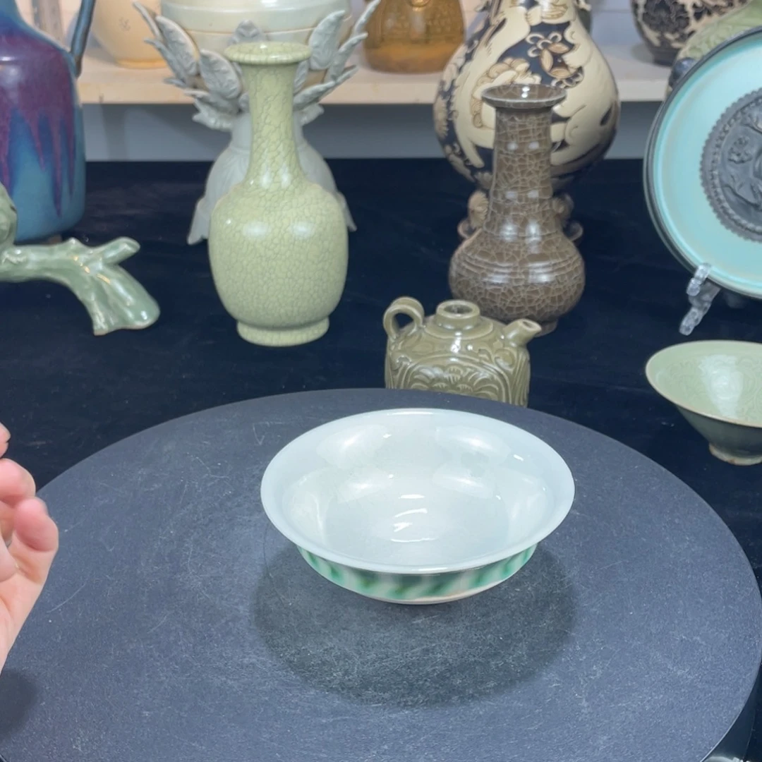 摆件瓷器巩县窑小碗1