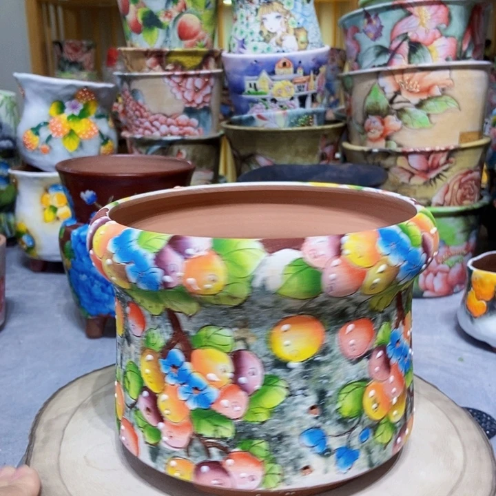 景德镇艺术手绘作品