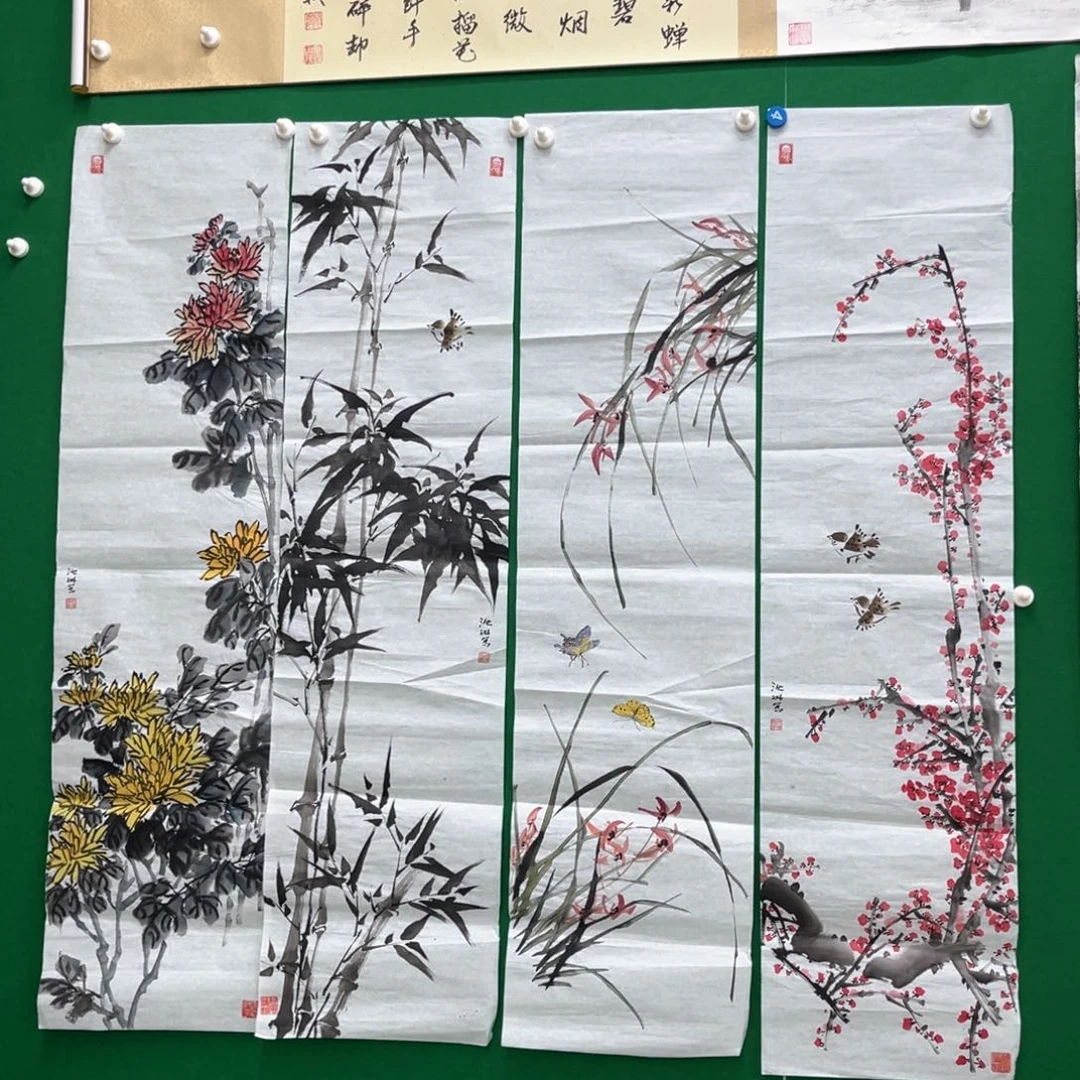 国画绘画沈老师作品140.35