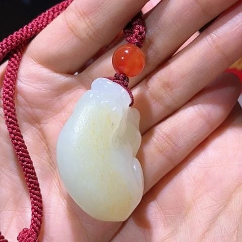 【闪购商品】未镶嵌和田玉挂件海**涯