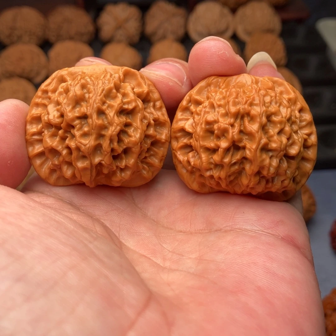 文玩核桃把件秦闷狮子头39