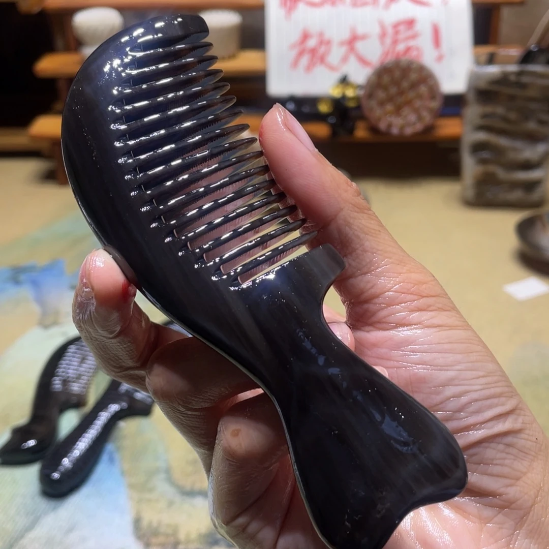 香榧木纯天然黑水牛微纹