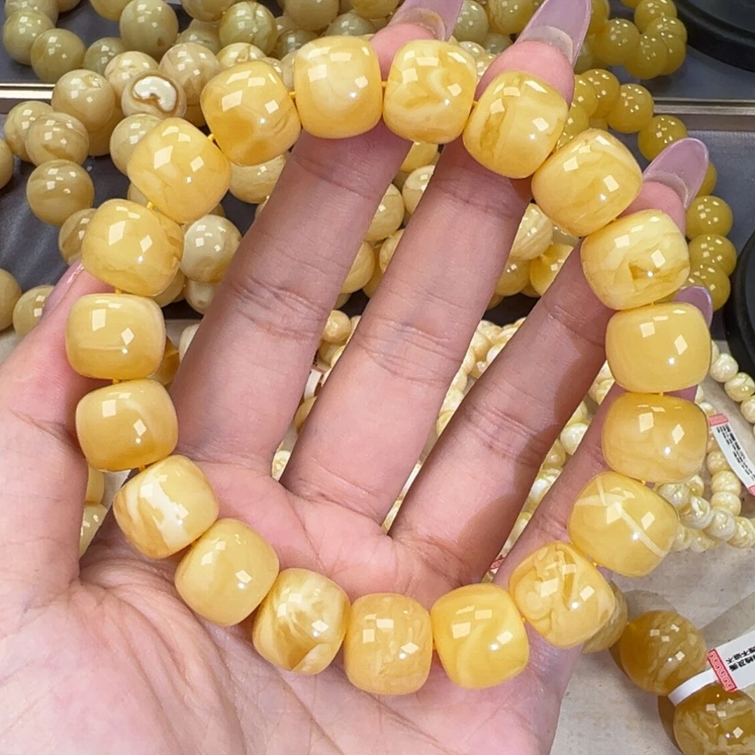 未镶嵌琥珀手链32老型