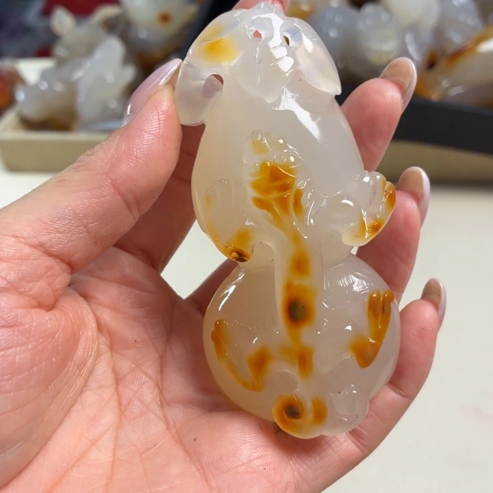未镶嵌吊坠(不含链)玛瑙/玉髓