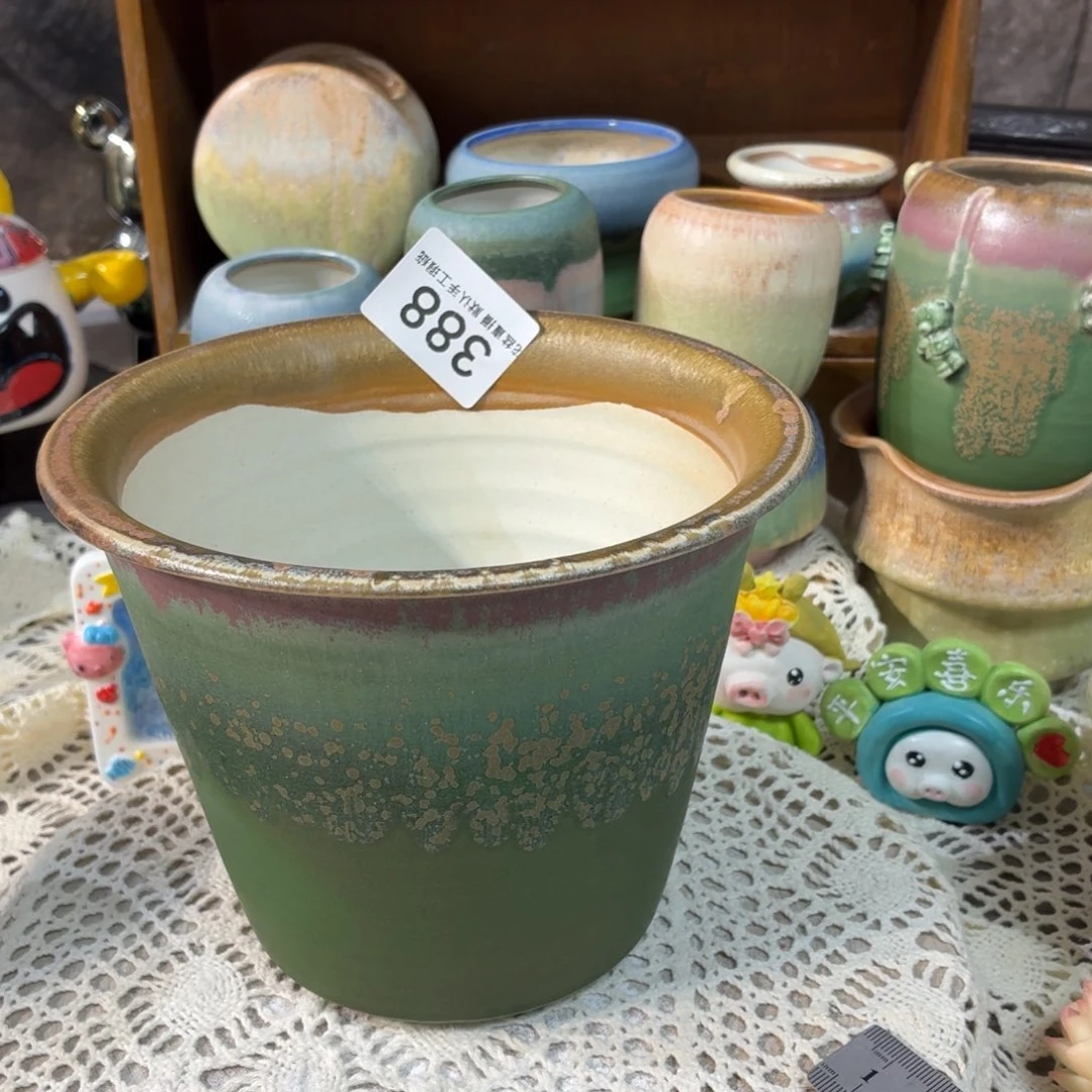 景德镇陶瓷花盆艺术