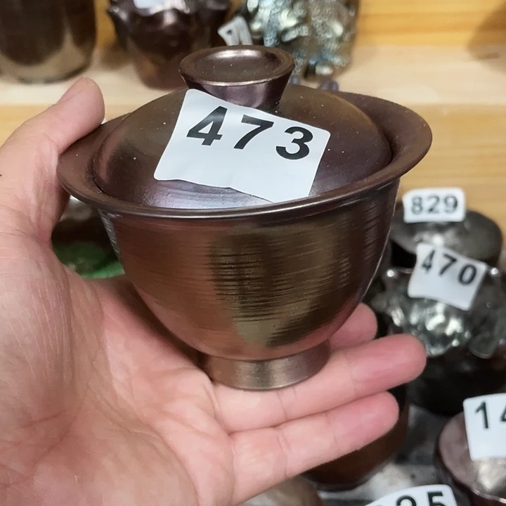 茶杯紫泥柴烧纯手工473