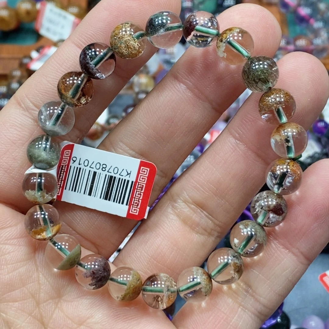 水晶手串未镶嵌天然