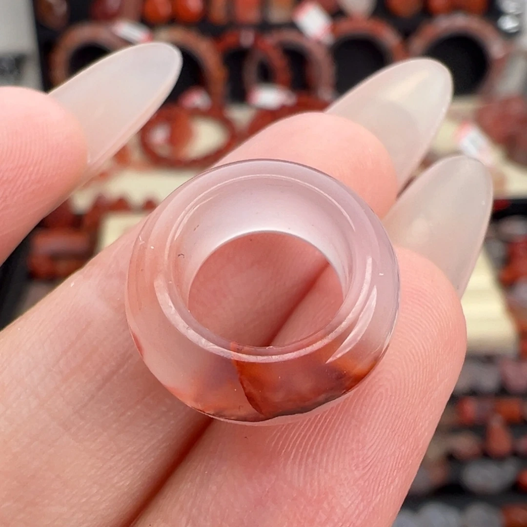 南红玛瑙未镶嵌颈饰跑环