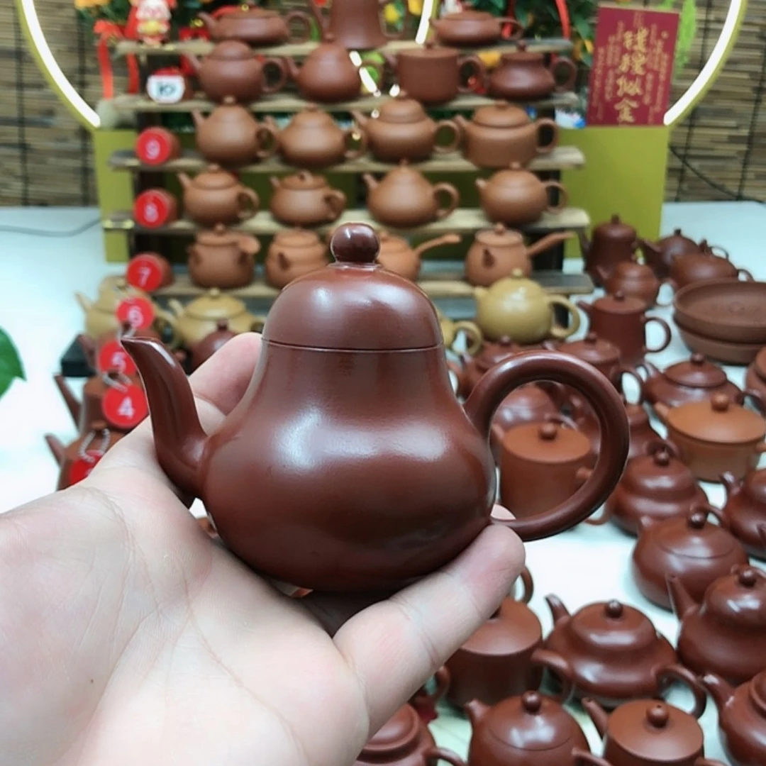 【闪购商品】朱泥茶壶这****甜朱泥大红袍思婷壶110毫升