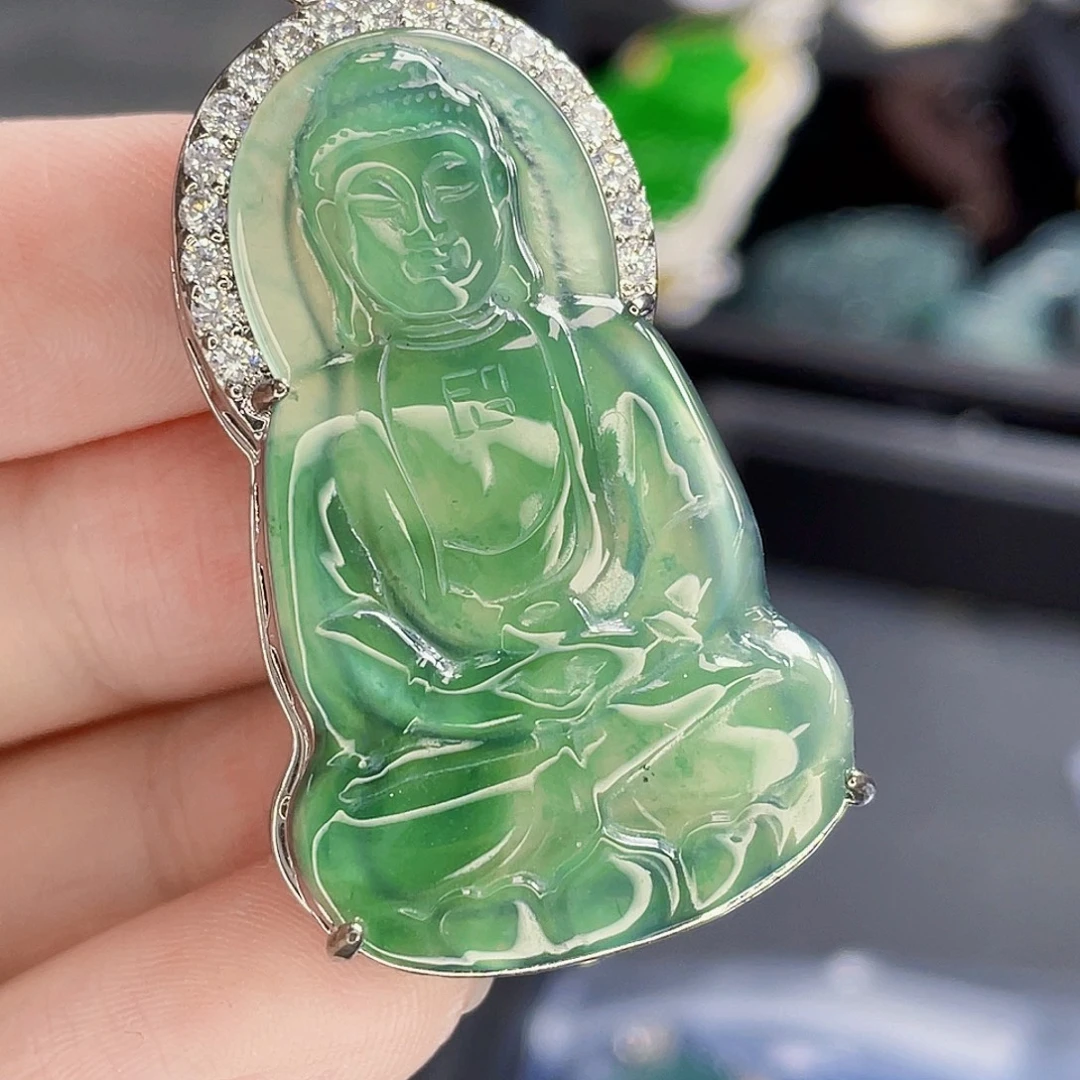 吊坠(不含链)未镶嵌翡翠