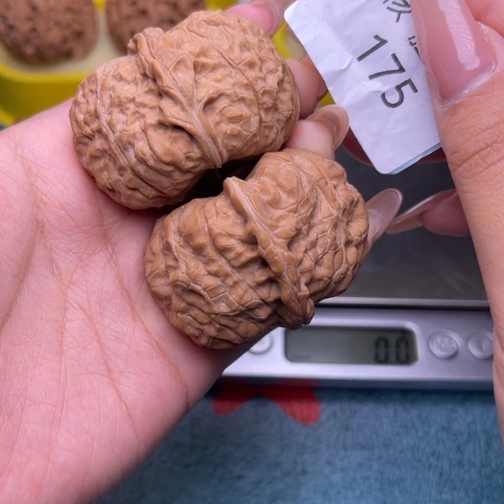 把件文玩核桃南瓜墩43.175
