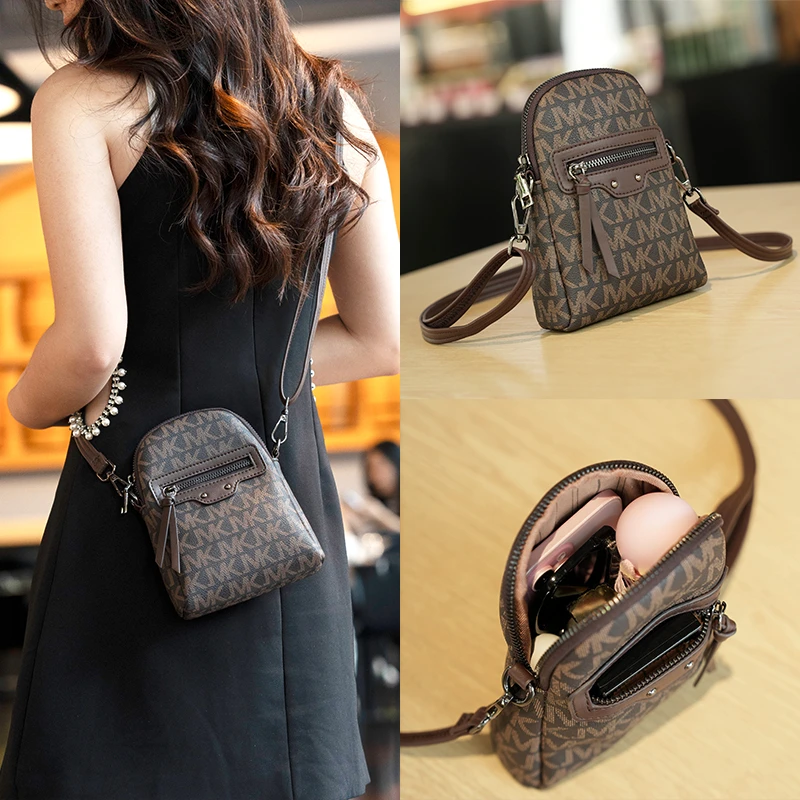 2025夏天新款时尚百搭大容量手机包洋气轻便单肩斜挎包小包包