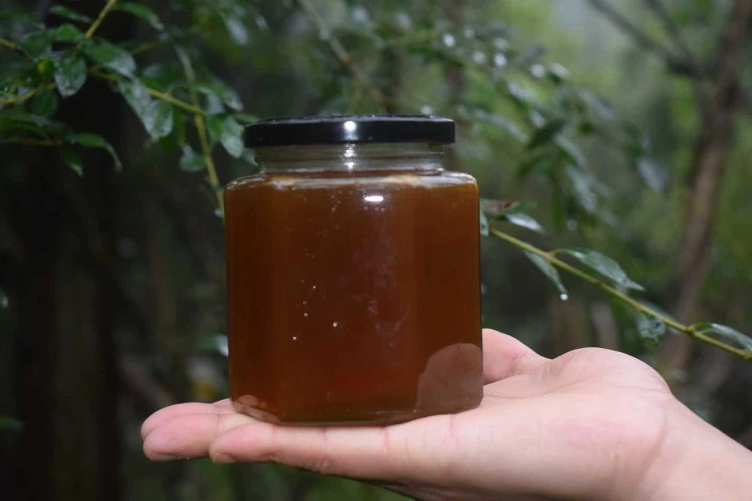 圣境花谷《假一赔十》深山木桶百花土蜂蜜自然成熟液体土蜂蜜