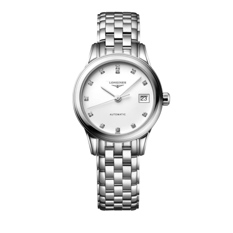 99新 Longines/浪琴 军旗0219/气质L4.274.4.27.6/简约名表女26mm