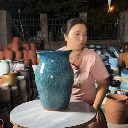 口20高32瑕疵。无孔水培