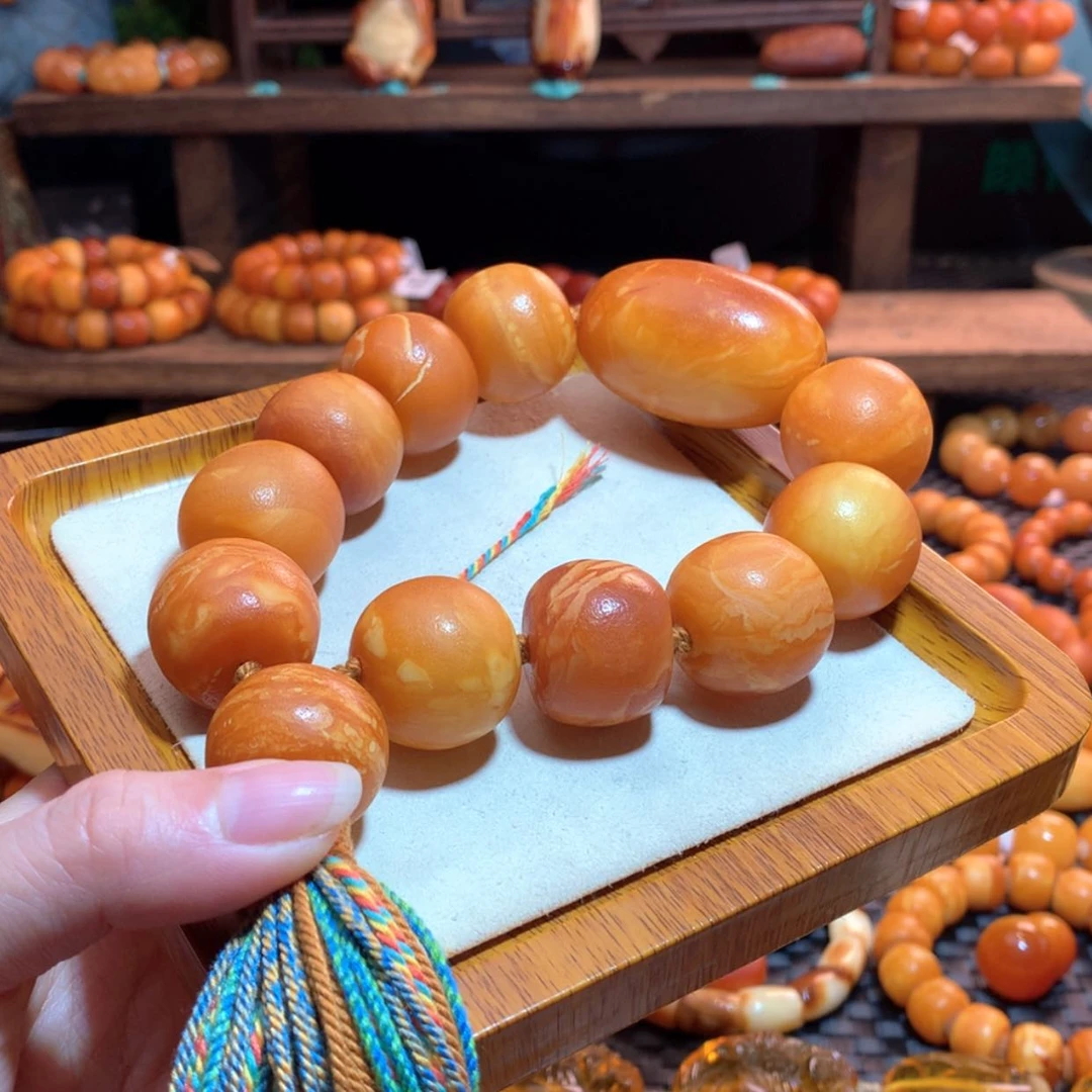 【闪购商品】手串蜜蜡未镶嵌蜜蜡手串