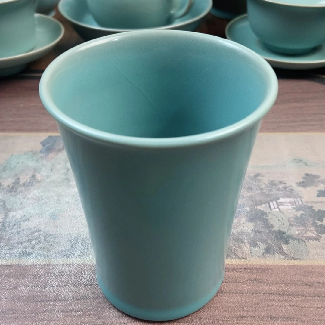 摆件瓷原产地原矿汝瓷～茶器