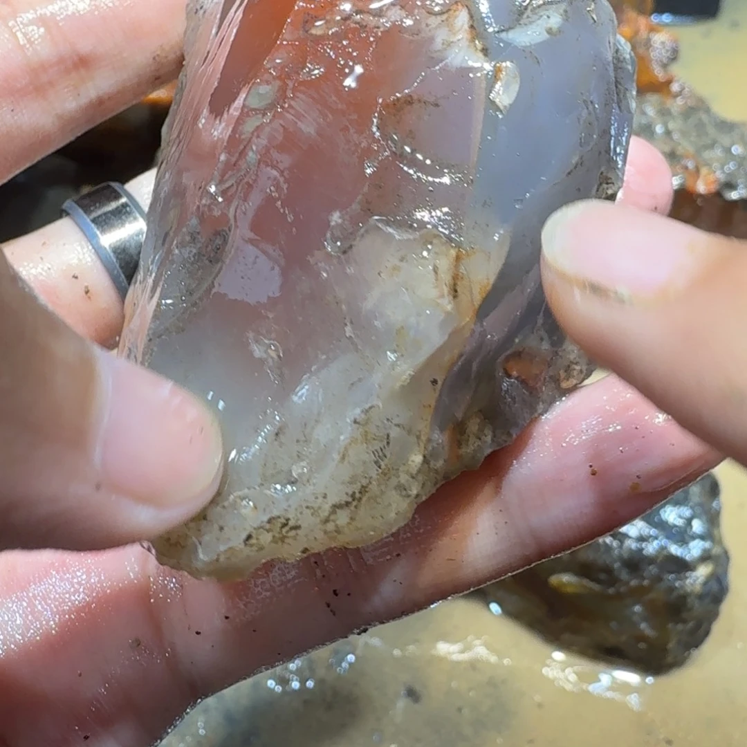 未镶嵌玛瑙/玉髓珠宝半成品
