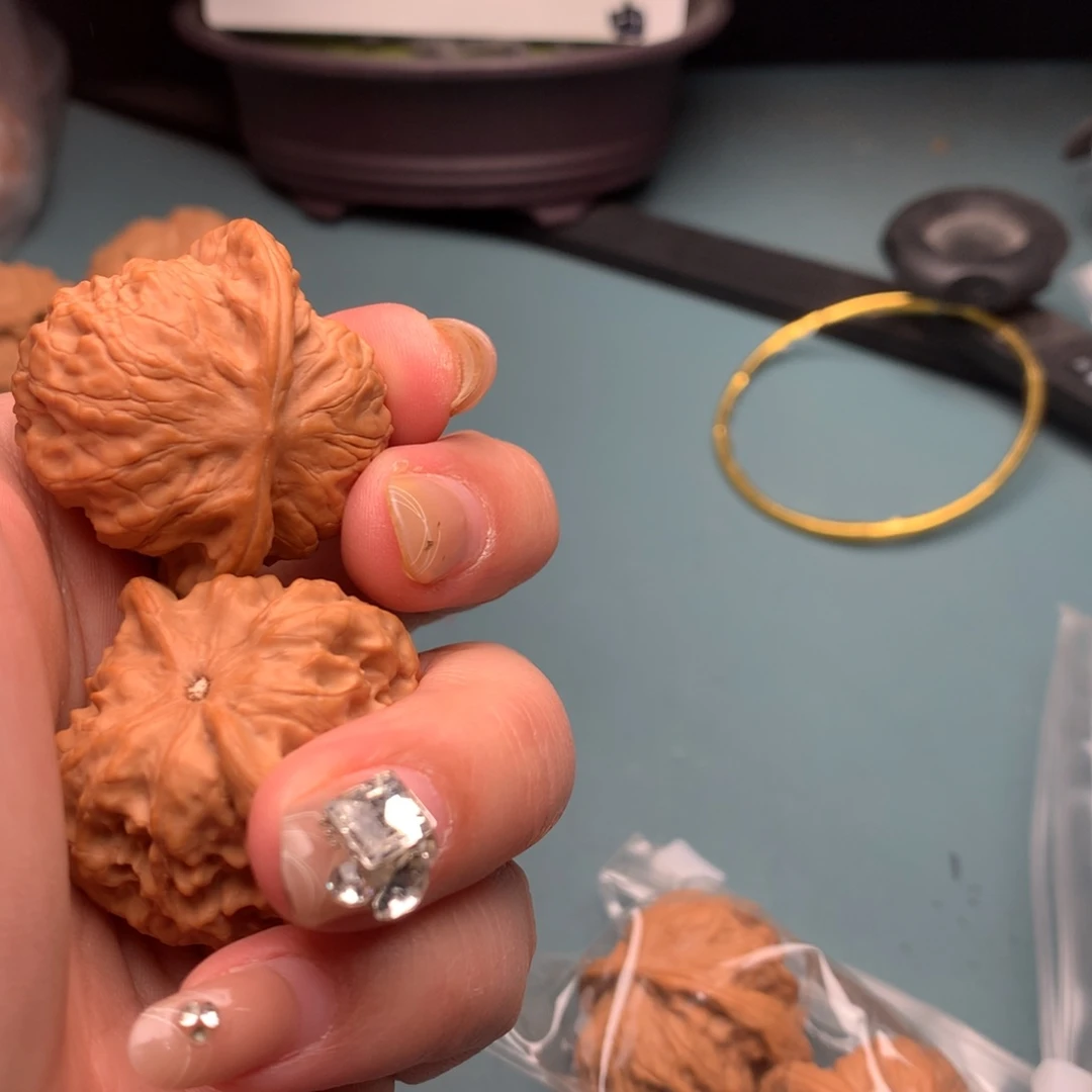 文玩核桃把件野狼39