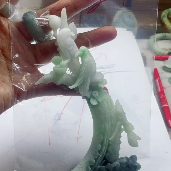 定制翡翠未镶嵌毛货