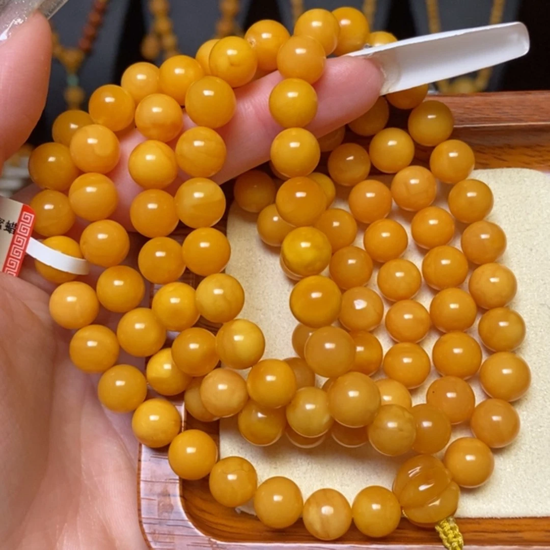 【闪购商品】蜜蜡手链未镶嵌手串