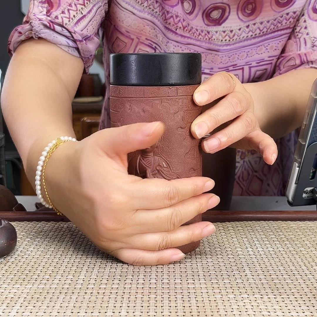 茶杯紫砂宜兴紫砂底