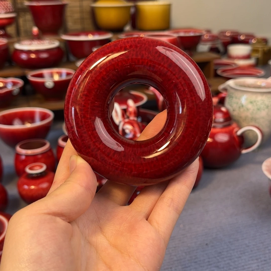 原矿郎红 精品甜甜圈盖置