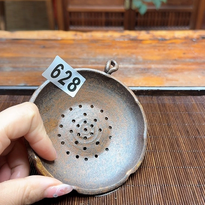 纯手工制作粗陶茶具