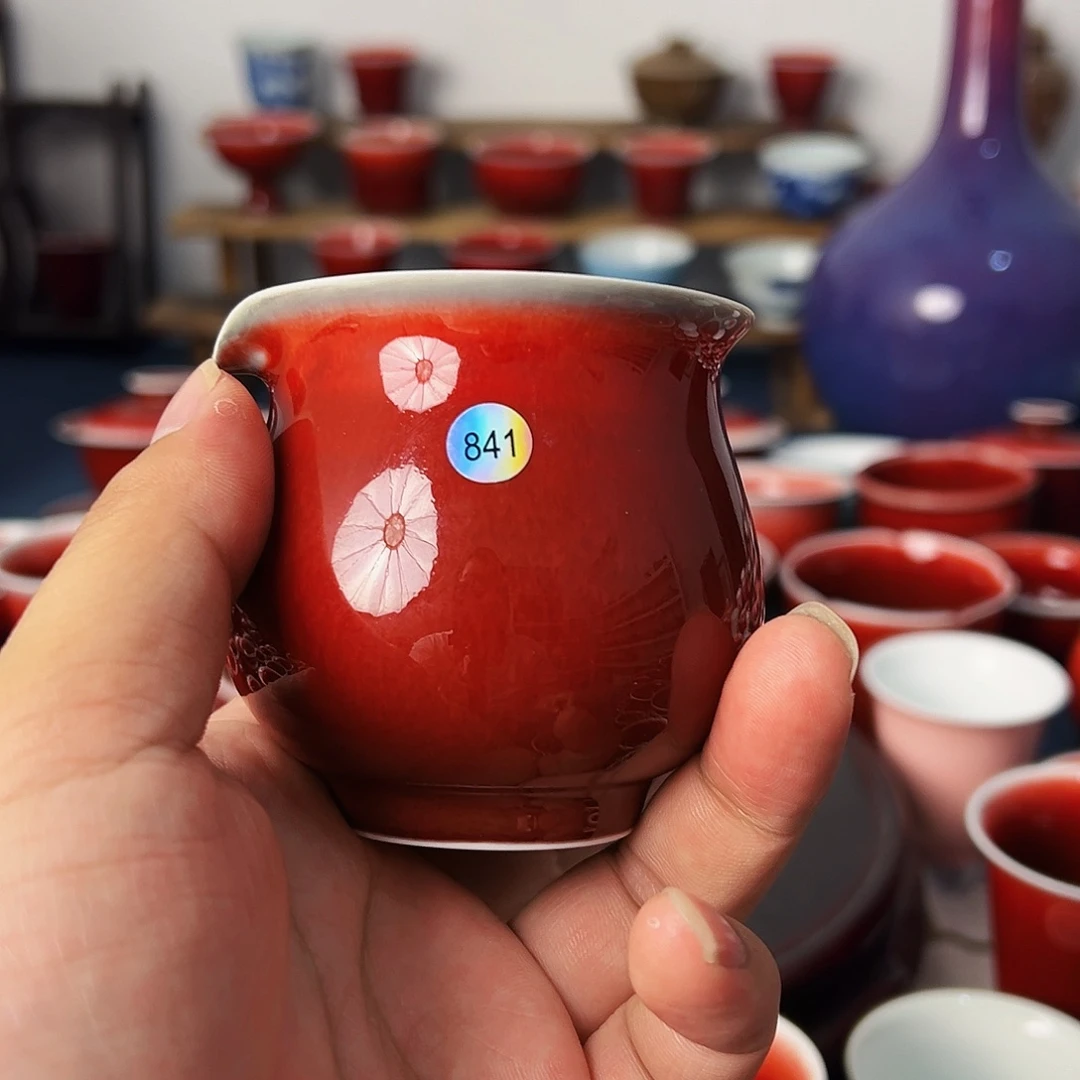 景德镇陶瓷原矿郎红茶具