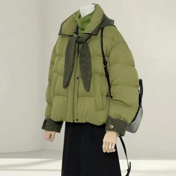 L1039 2025年秋冬新款时尚气质显白百搭显瘦短款上衣