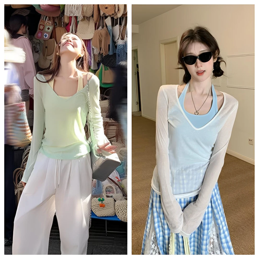 【雪工厂夏季新款】设计师套装女拍一发二发三发四发五衬衫外套短袖
