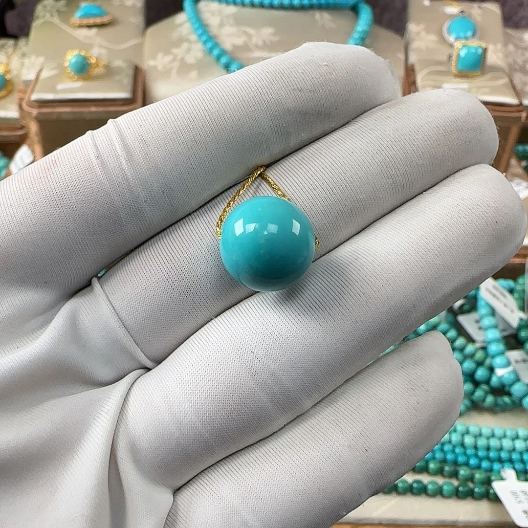 绿松石未镶嵌12mm+