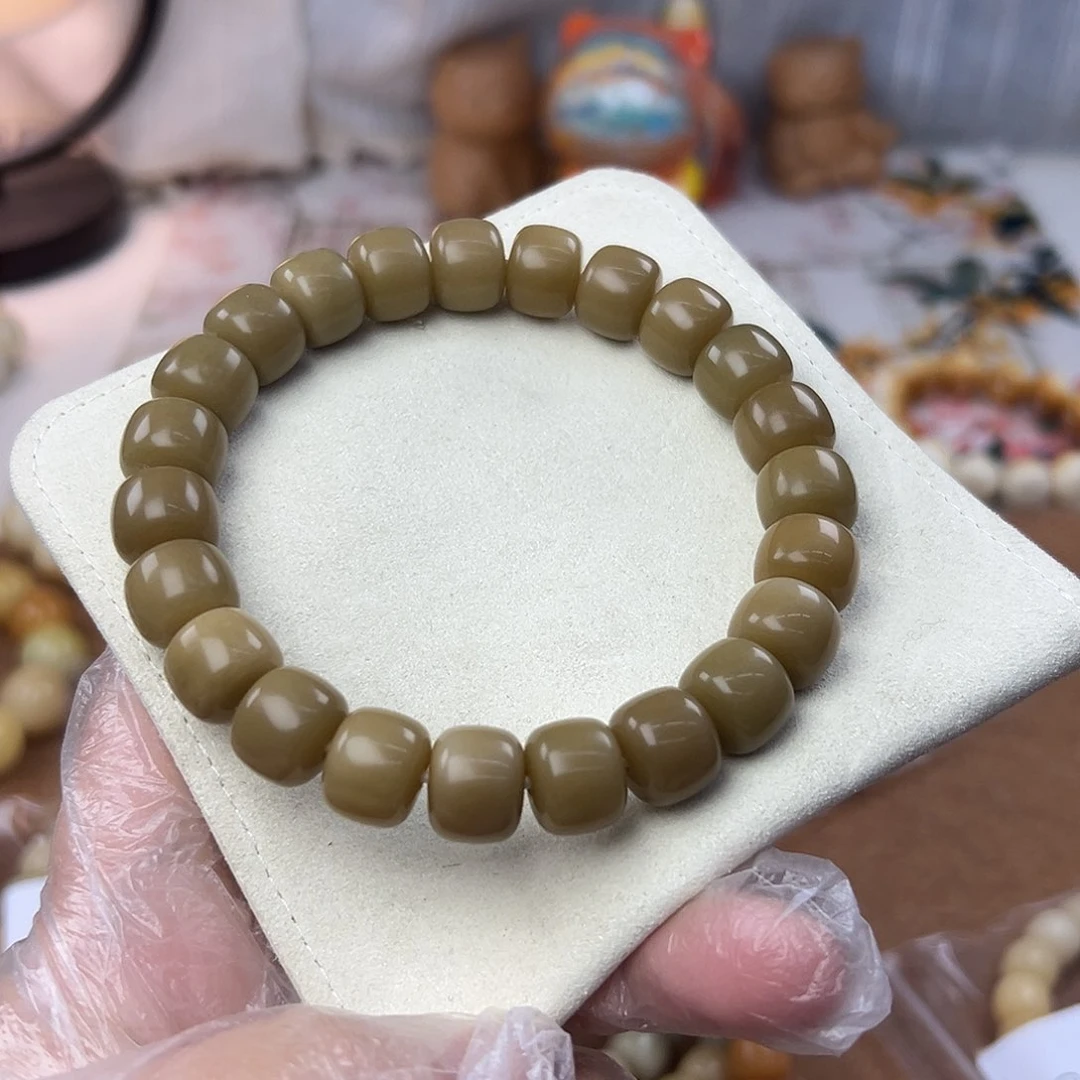 菩提根/象牙果手串13墩墩单圈995