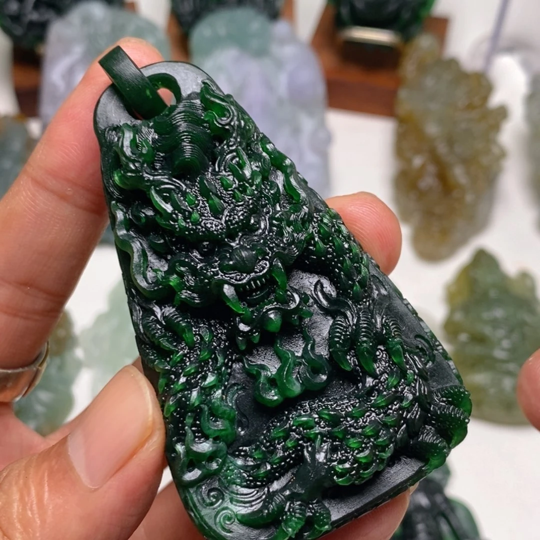 ៚***陌定制翡翠未镶嵌天然A货翡翠Z