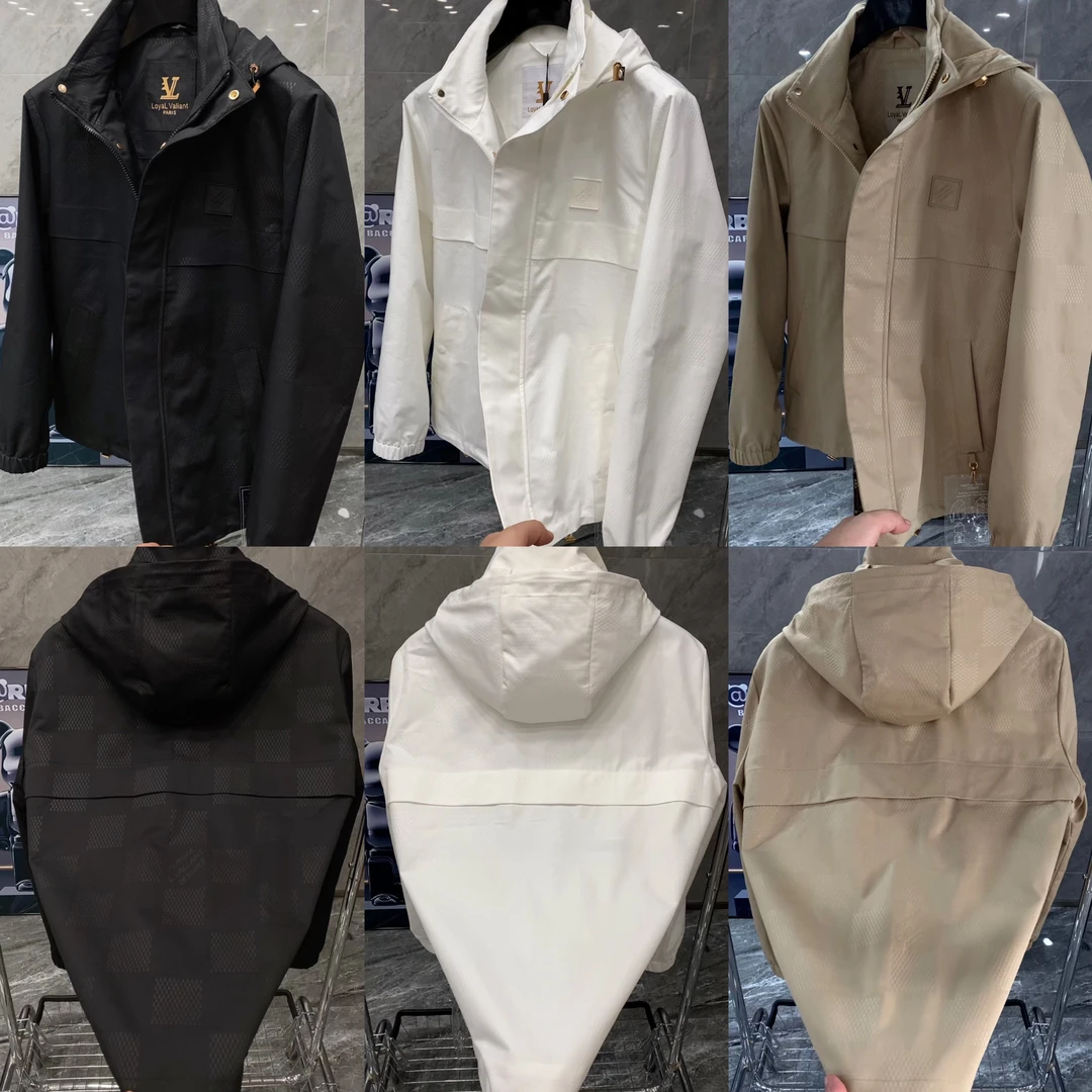 秋季新款男士轻奢时尚休闲可连帽可立领夹克外套 25268