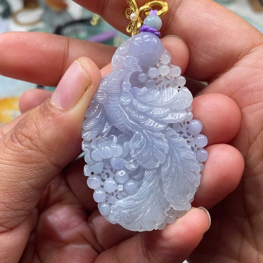 颈饰未镶嵌翡翠翡玉缘翡翠