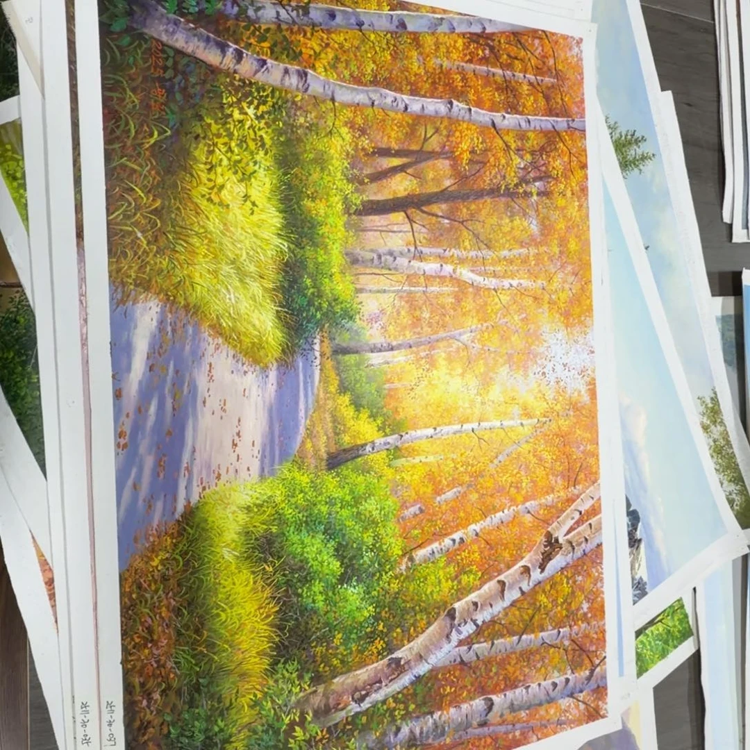 油画你在哪呢你现在干吗呢