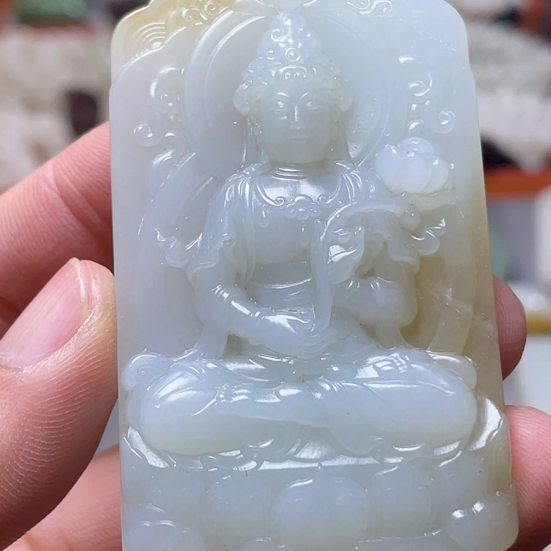 定制和田玉挂件未镶嵌