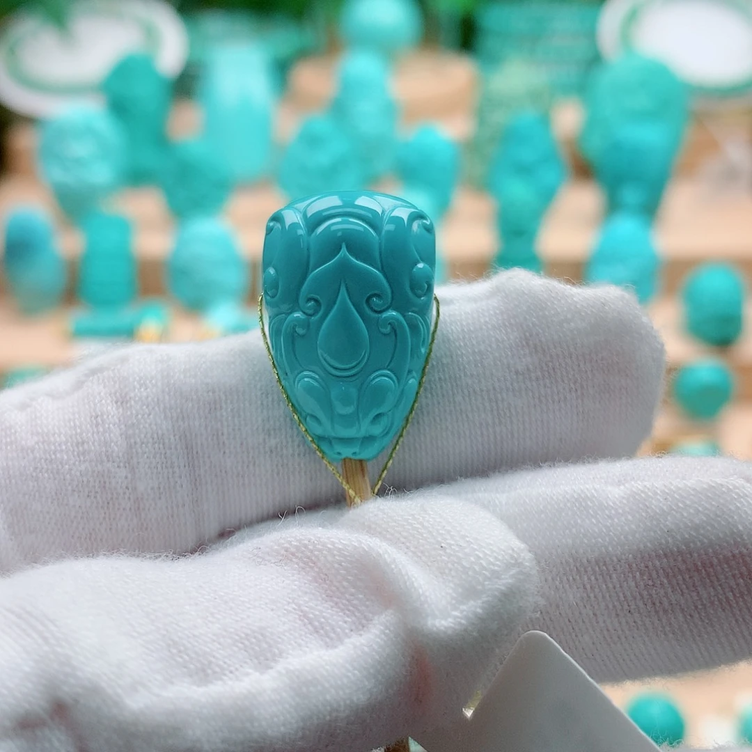 绿松石未镶嵌配饰