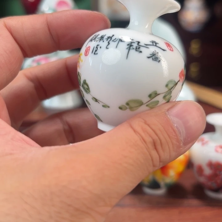 摆件景德镇纯手工高温陶瓷