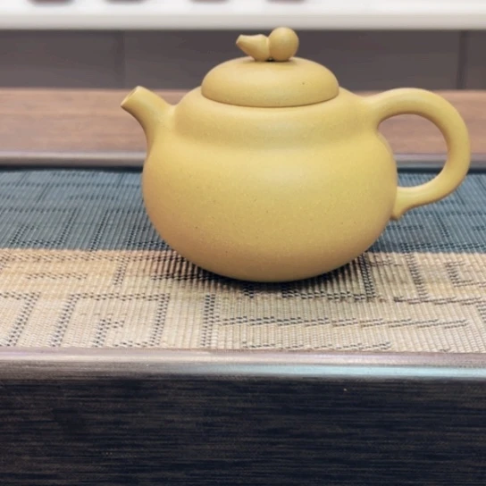 茶壶紫砂黄龙山原矿大水潭本绿半手工