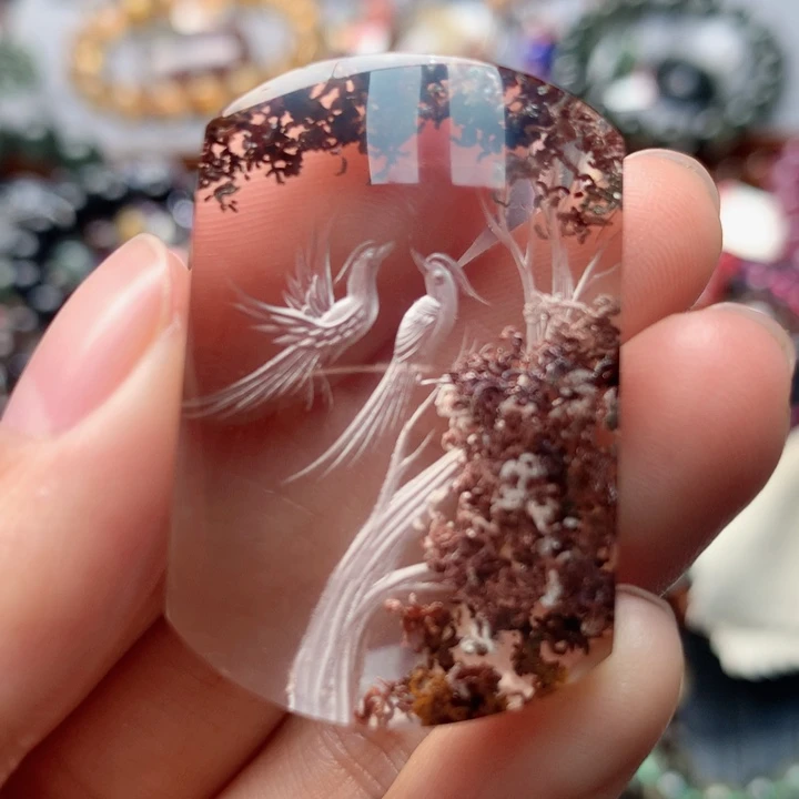 水晶吊坠(不含链)未镶嵌