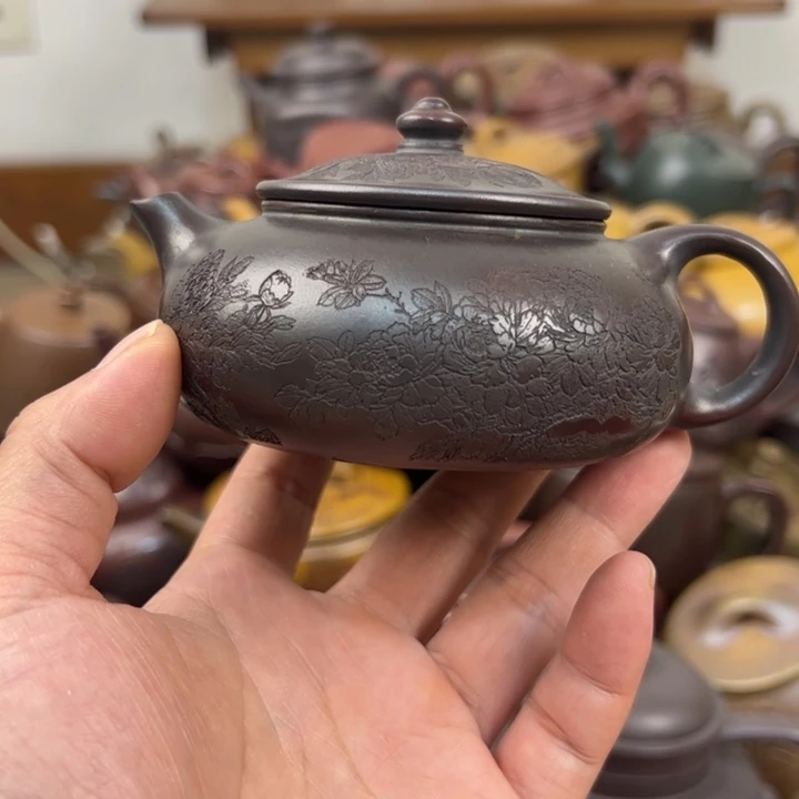 茶壶紫砂紫砂壶微瑕