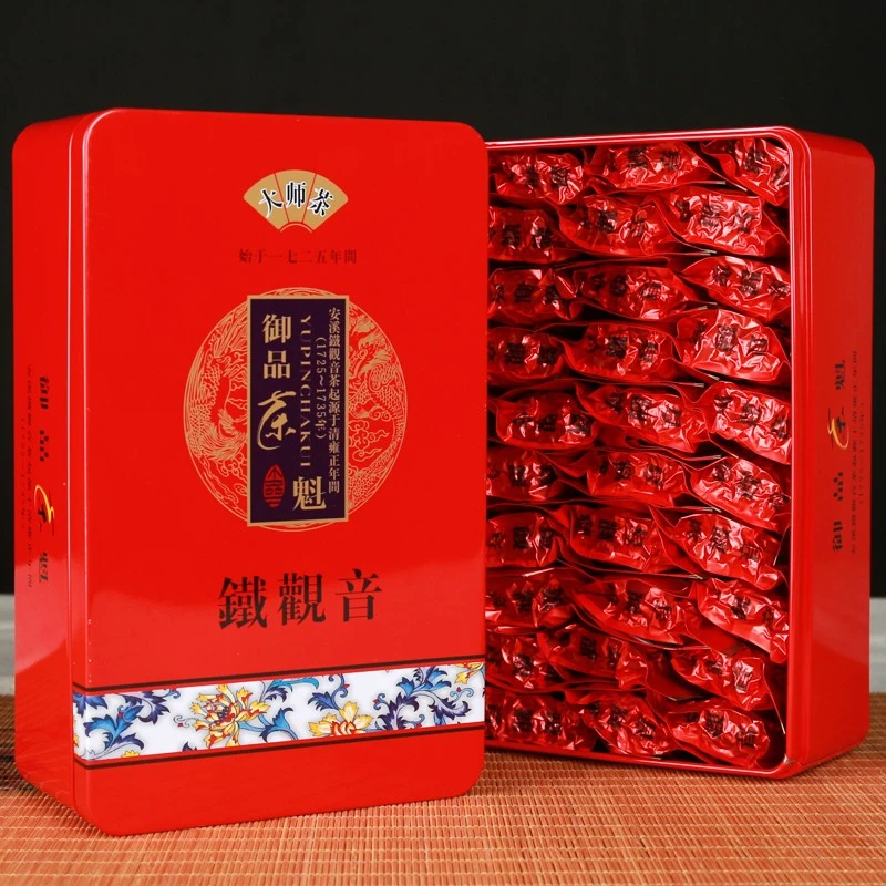 2025新秋茶安溪秋茶高山正味铁观音茶叶清香型兰花香乌龙茶礼盒装