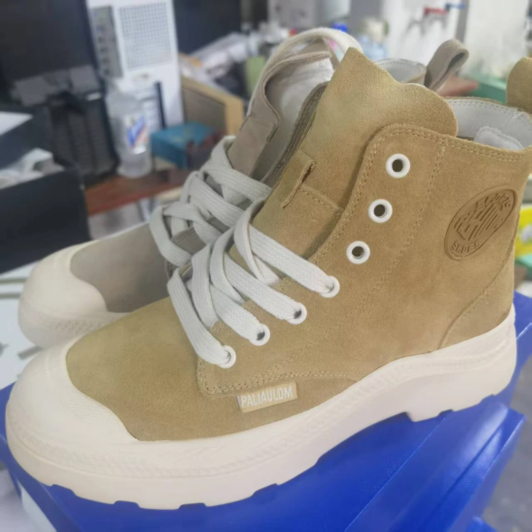 763-1翻皮博肯休闲高帮板鞋