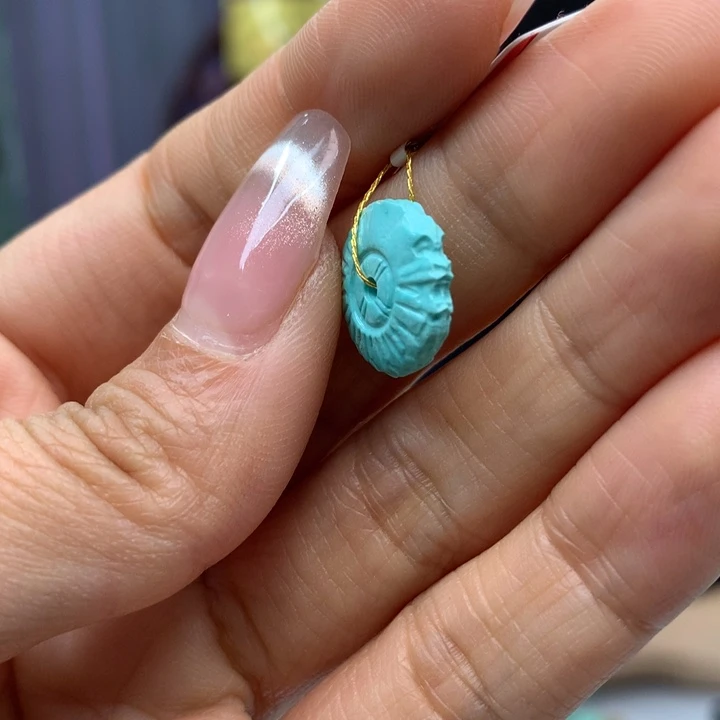 绿松石未镶嵌配饰