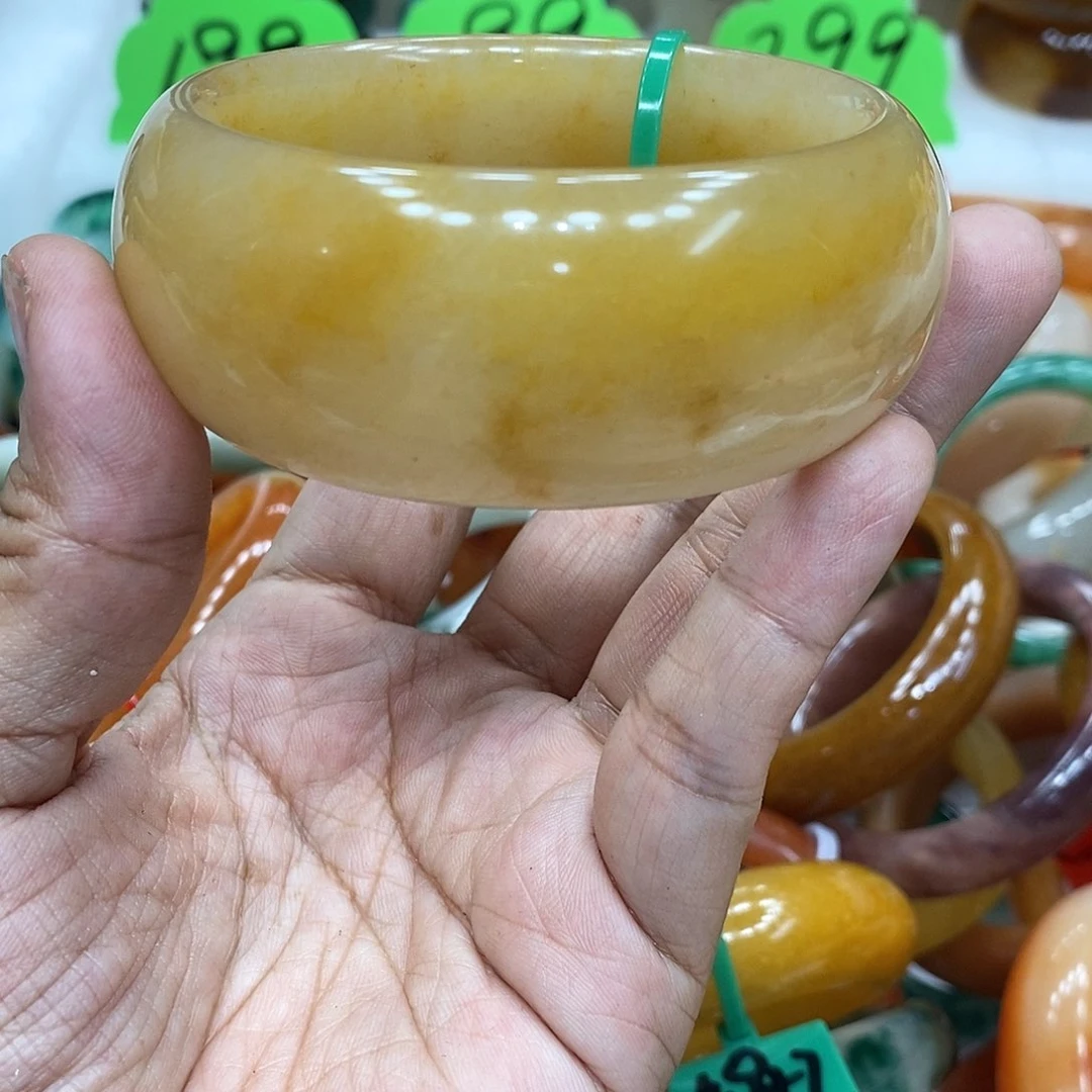 博***博石英质玉手镯合金