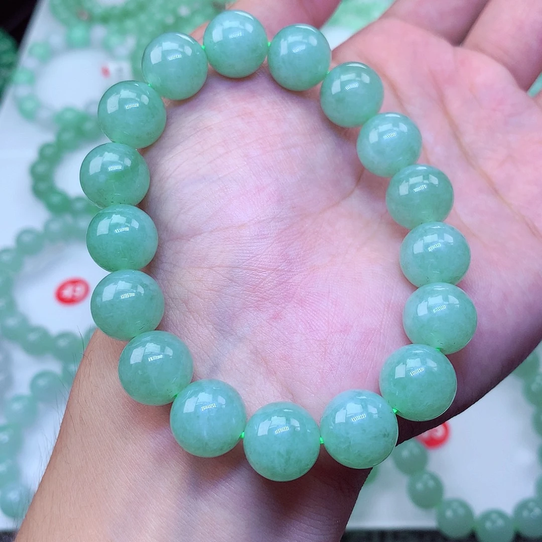 翡翠未镶嵌毛衣链