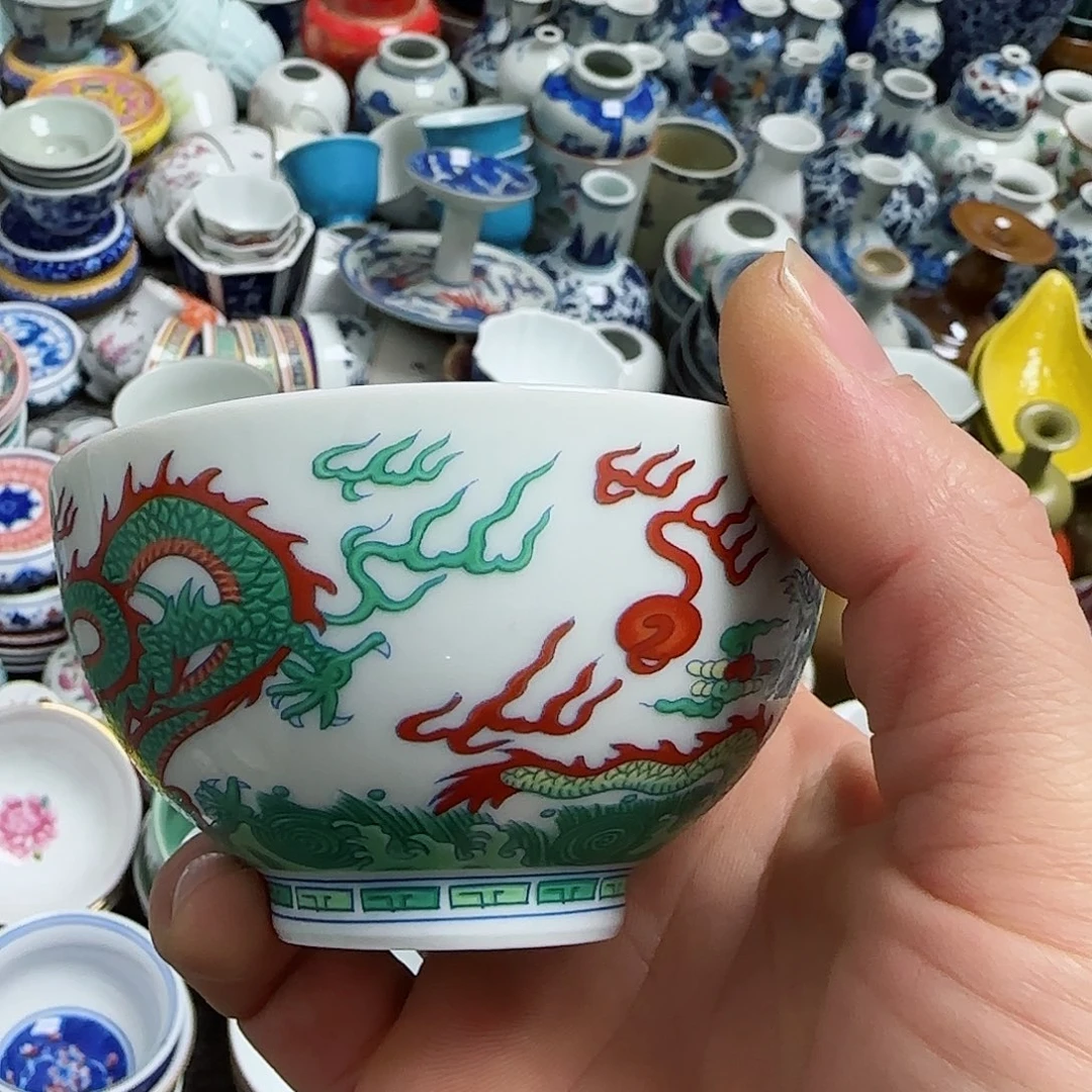 摆件瓷器的工艺技术水平